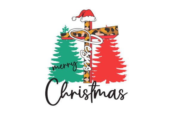 Download Jesus Cross Christmas SVG Sublimation - Sublimation Collection